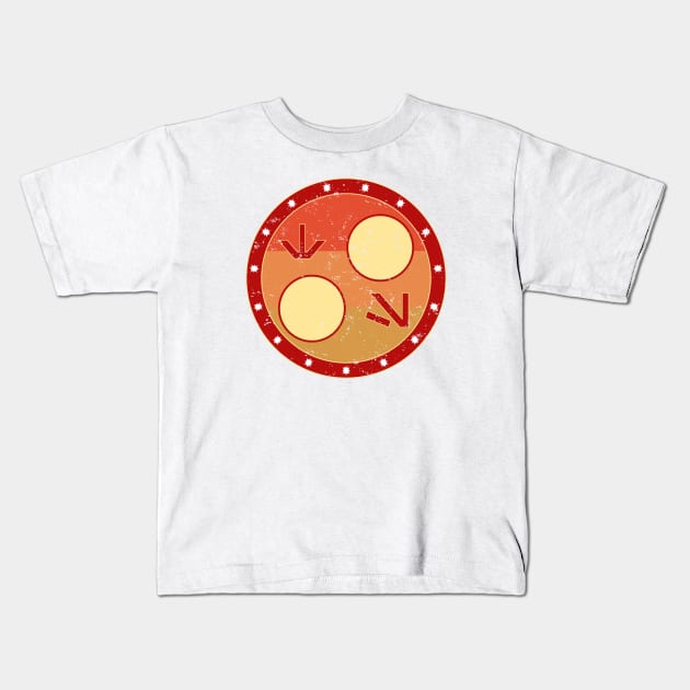 Twin Suns Squadron Kids T-Shirt by Stefaan